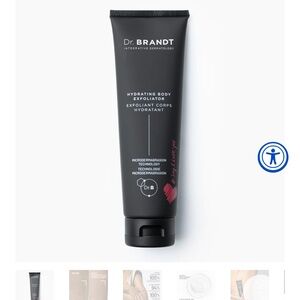 Dr. Brandt Hydrating Body Exfoliator NWT